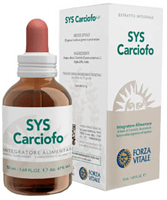 SYS CARCIOFO GOCCE 50 ML - Farmadillo