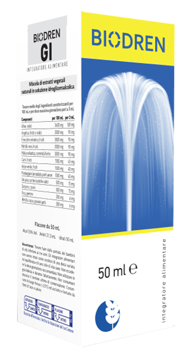 BIODREN GI SOLUZIONE IDROALCOLICA 50 ML - Farmadillo