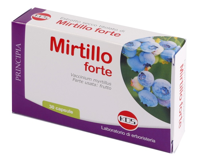 MIRTILLO FORTE ESTRATTO SECCO 30 CAPSULE - Farmadillo