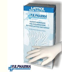 GUANTO LATTICE NON TALCATO MEDIO 100 PEZZI - Farmadillo