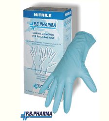 GUANTO NITRILE MEDIO 100 PEZZI - Farmadillo