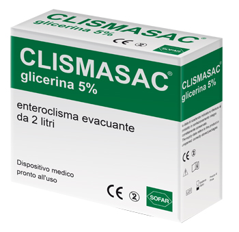 ENTEROCLISMA CLISMASAC 5% 2LITRI - Farmadillo