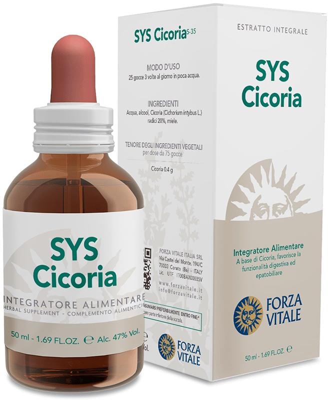 SYS CICORIA GOCCE 50 ML - Farmadillo