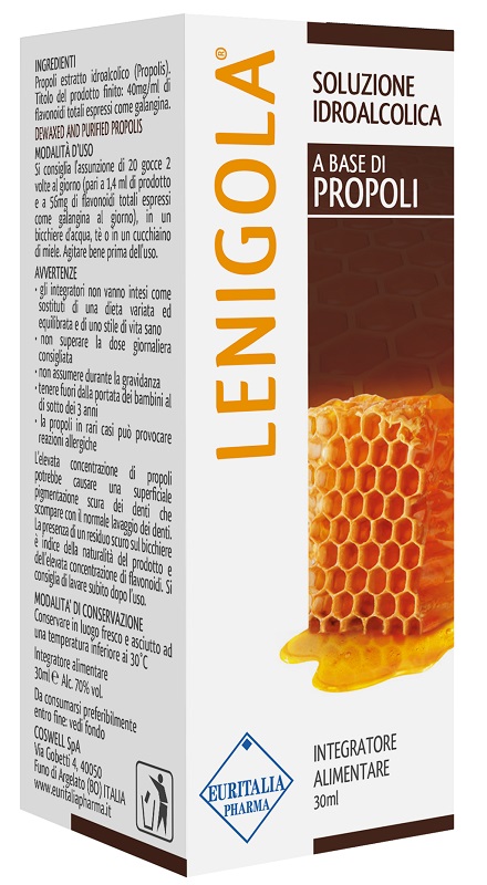 LENIGOLA SOLUZIONE IDROALCOLICA PROPOLI 30 ML - Farmadillo