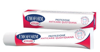 EMOFORM ACTIFLUOR DENTIFRICIO 75 ML - Farmadillo