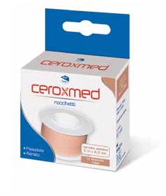 CEROTTO IN ROCCHETTO CEROXMED AERATO IN TESSUTO ROSA 500X2,50 CM 1 PEZZO - Farmadillo
