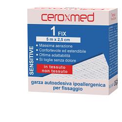GARZA CEROXMED FIX MISURA 500X2,5 CM 1 PEZZO - Farmadillo