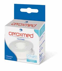 CEROTTO IN ROCCHETTO CEROXMED AERATO IN TESSUTO BIANCO 500X1,25 CM 1 PEZZO - Farmadillo