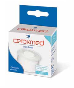 CEROTTO IN ROCCHETTO CEROXMED AERATO IN TESSUTO BIANCO 500X2,50 CM 1 PEZZO - Farmadillo
