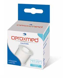 CEROTTO IN ROCCHETTO CEROXMED AERATO IN TESSUTO BIANCO 500X5 CM 1 PEZZO - Farmadillo