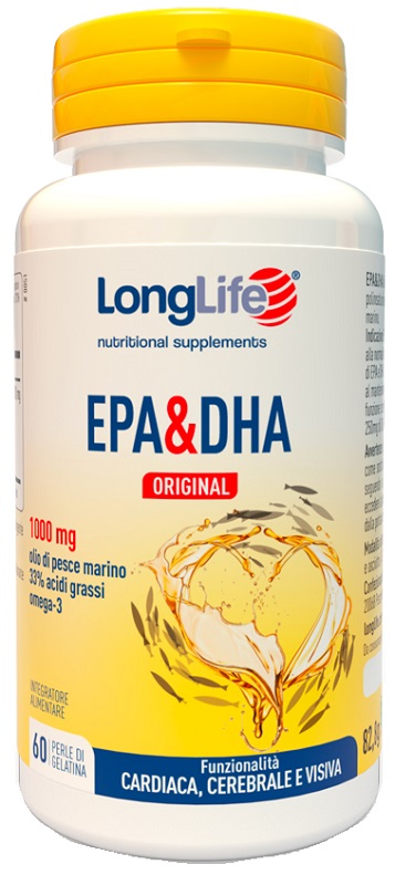 LONGLIFE EPA DHA 60 PERLE - Farmadillo