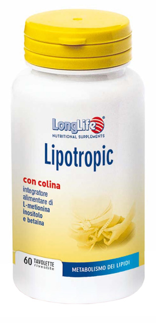 LONGLIFE LIPOTROPIC 60 TAVOLETTE RIVESTITE DA 1,5 G - Farmadillo