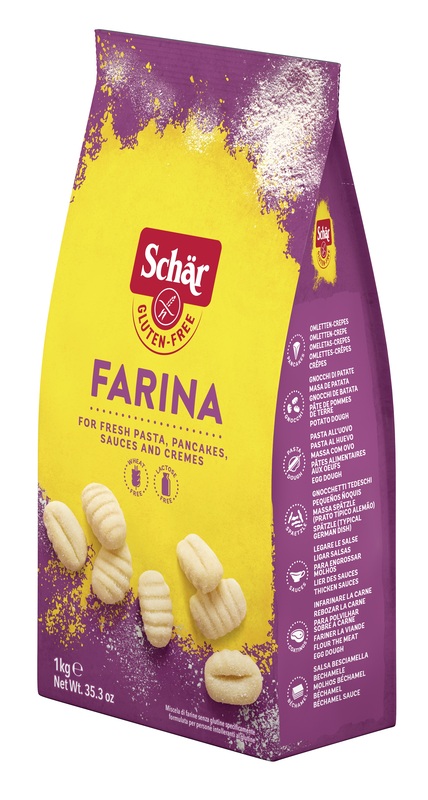 SCHAR FARINA PER PASTA FRESCA PANCAKES SALSE E CREME 1 KG - Farmadillo