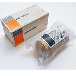 BENDA MEDICATA ICHTHOPASTE CON OSSIDO DI ZINCO ITTIOLO PER TRATTAMENTO ULCERE VENOSE ARTI INFERIORI 7,5X600 CM - Farmadillo