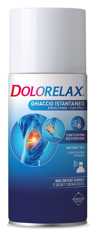 DOLORELAX ICE GHIACCIO ISTANTANEO SPRAY BOMBOLETTA CAPIENZA 150 ML - Farmadillo
