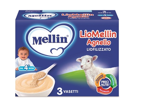 LIOMELLIN AGNELLO LIOFILIZZATO 10 G 3 PEZZI - Farmadillo