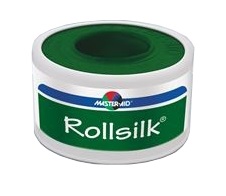 CEROTTO IN ROCCHETTO MASTER-AID ROLLSILK SETA 5X1,25 - Farmadillo