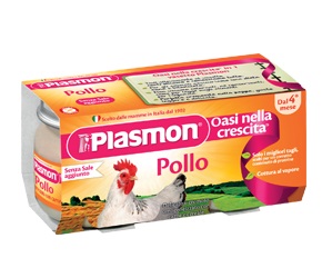 PLASMON OMOGENEIZZATO POLLO 80 G X 2 PEZZI - Farmadillo
