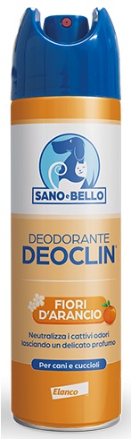 SANO E BELLO DEODORANTE DEOCLIN FIORI D'ARANCIO 250 ML - Farmadillo