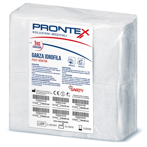 PRONTEX GARZA 15X15CM 1KG - Farmadillo