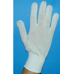 GUANTO IN COTONE BIANCO 8 - Farmadillo