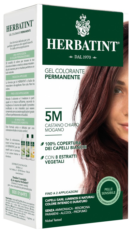 HERBATINT 5M CASTANO CHIARO MOGANO 150 ML - Farmadillo