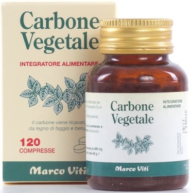 CARBONE VEGETALE 120 COMPRESSE - Farmadillo