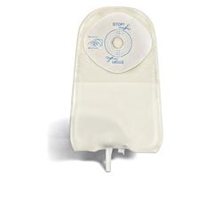 SACCA UROSTOMIA TRASPARENTE RITAGLIABILE MONO PEZZO CON BARRIERA PROTETTIVA IN STOMAHESIVE E VALVOLA ANTIREFLUSSO URODRESS 19/45MM 10 PEZZI - Farmadillo