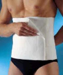 CIZETA ORTO' FLEXA FASCIA POSTOPERATORIA H 27 JOLLY A TRE STRISCE UNITE BIANCO 6 - Farmadillo