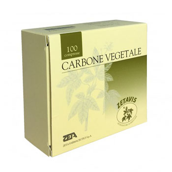 ZETAVIS CARBONE VEGETALE 40 COMPRESSE - Farmadillo