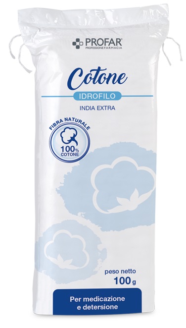 COTONE IDROFILO PROFAR INDIA EXTRA 100 G - Farmadillo