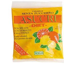 ASUCRI CARAMELLA ARANCIA LIMONE 40 G - Farmadillo