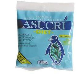 ASUCRI CARAMELLA BALSAMICA 40 G - Farmadillo