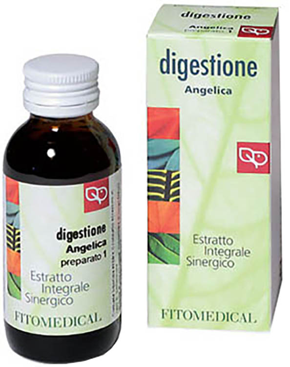 ANGELICA DIGESTIONE ESTRATTO INTEGRALE SINERGICO 60 ML PREPARATO 1 - Farmadillo