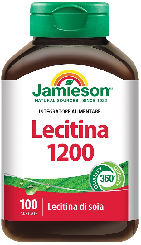 JAMIESON LECITINA 1200 100 SOFTGELS - Farmadillo