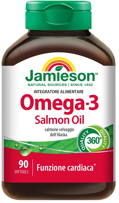 JAMIESON OMEGA 3 SALMON OIL 90 PERLE - Farmadillo