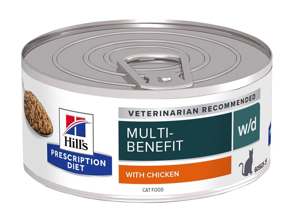 PRESCRIPTION DIET FELINE MULTI-BENEFIT W/D CHICKEN 156 G - Farmadillo