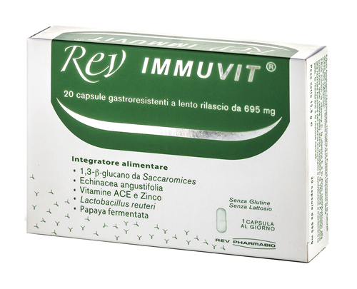 REV IMMUVIT 20 CAPSULE - Farmadillo