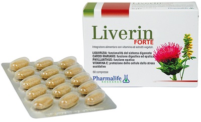 LIVERIN FORTE 60 COMPRESSE - Farmadillo