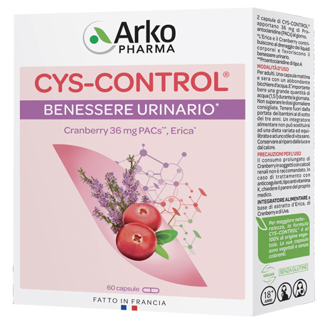 CYS-CONTROL 60 CAPSULE - Farmadillo