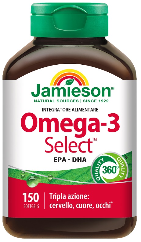 JAMIESON OMEGA-3 SELECT 150 PERLE - Farmadillo