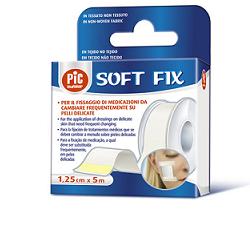 CEROTTO IN ROCCHETTO PIC SOFT FIX TESSUTO NON TESSUTO 5X500 CM CON FUSTELLA - Farmadillo