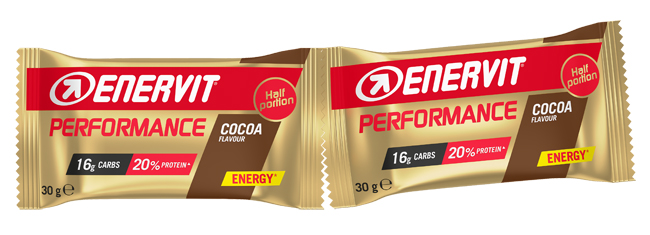 ENERVIT SPORT PERFORMANCE BAR CACAO 2 X 30 G - Farmadillo