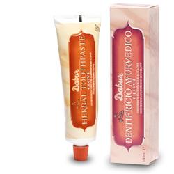 DABUR DENTIFRICIO AYURVEDICO CLOVE 100 ML - Farmadillo