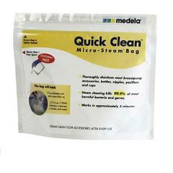 QUICK CLEAN SACCA PER STERILIZZAZIONE A MICROONDE 5 PEZZI - Farmadillo