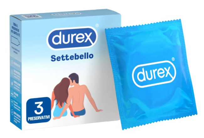 PROFILATTICO DUREX SETTEBELLO CLASSICO 3 PEZZI - Farmadillo