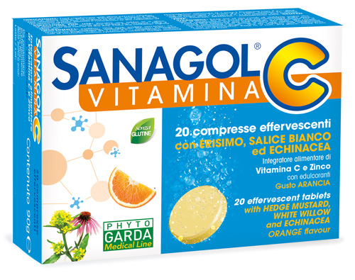 SANAGOL C 20 COMPRESSE EFFERVESCENTI - Farmadillo