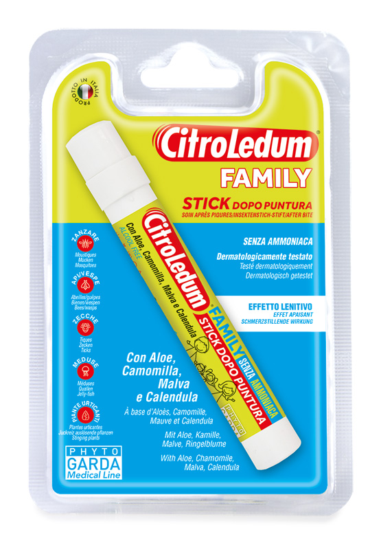 CITROLEDUM FAMILY STICK SENZA AMMONIACA 10 ML - Farmadillo