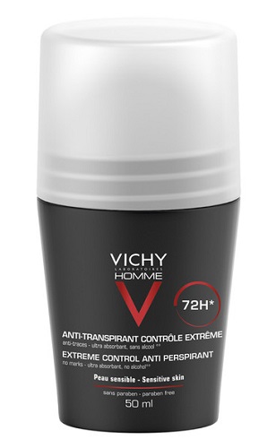 VICHY HOMME DEO ROLL-ON ANTI-TRASPIRANTE 50 ML - Farmadillo