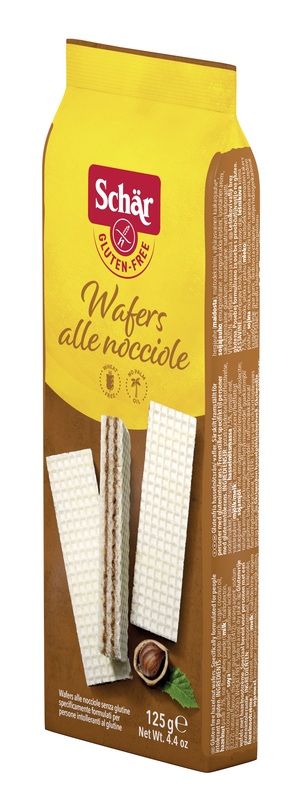 SCHAR WAFERS ALLE NOCCIOLE 125 G - Farmadillo